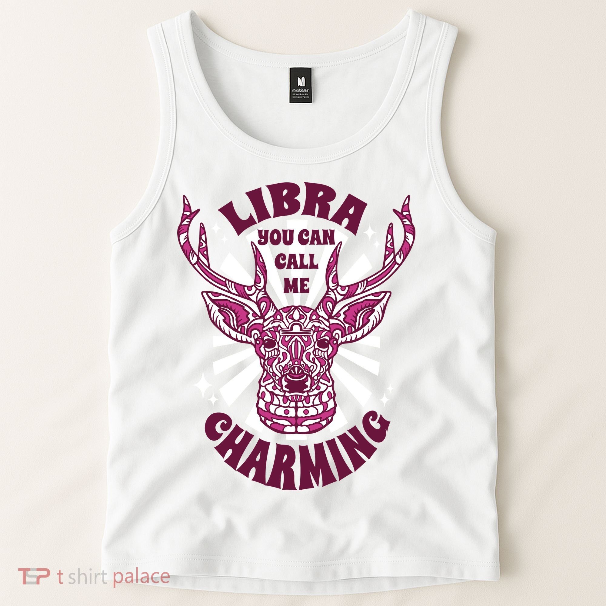 Libra You Can Call Me Charming Tank Top
