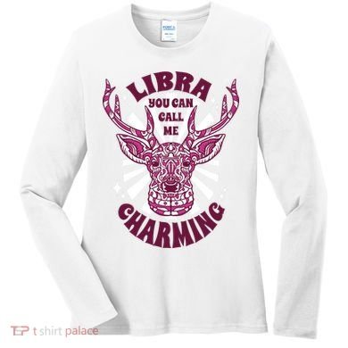 Libra You Can Call Me Charming Women's Long Sleeve Shirt