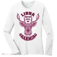 Libra You Can Call Me Charming Women's Long Sleeve Shirt thumb 0