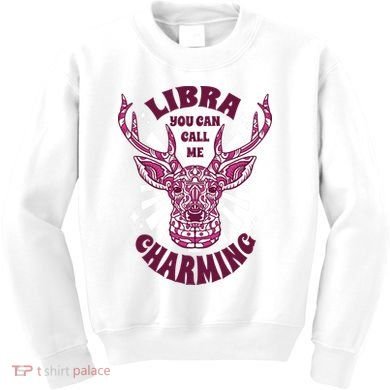Libra You Can Call Me Charming Kids Sweatshirt