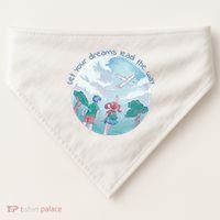 Let Your Dreams Lead The Way Travel USA-Made Doggie Bandana thumb 0