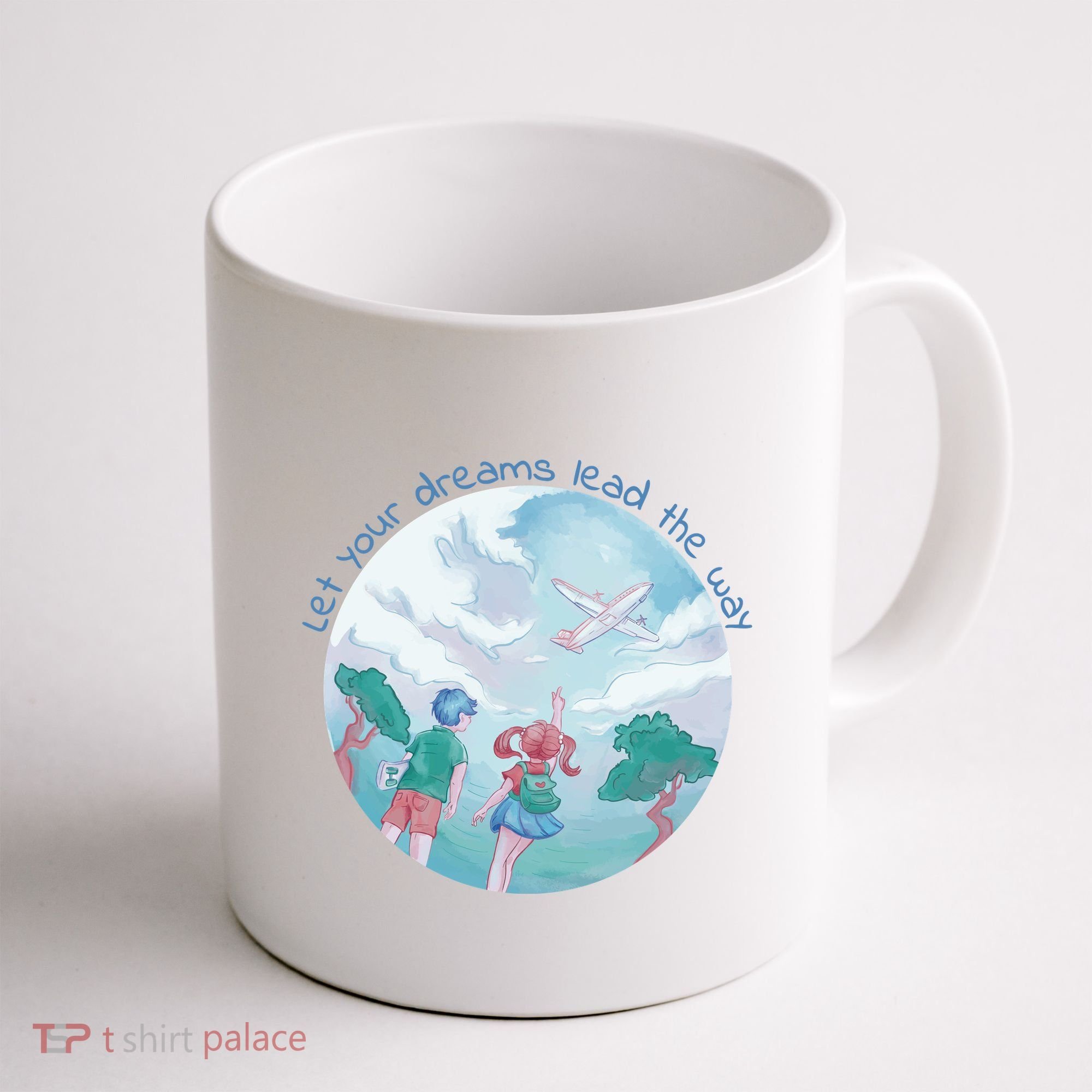 Let Your Dreams Lead The Way Travel Coffee Mug