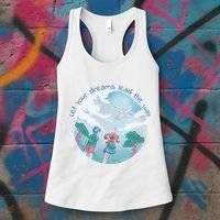 Let Your Dreams Lead The Way Travel Women's Tank Top thumb 3