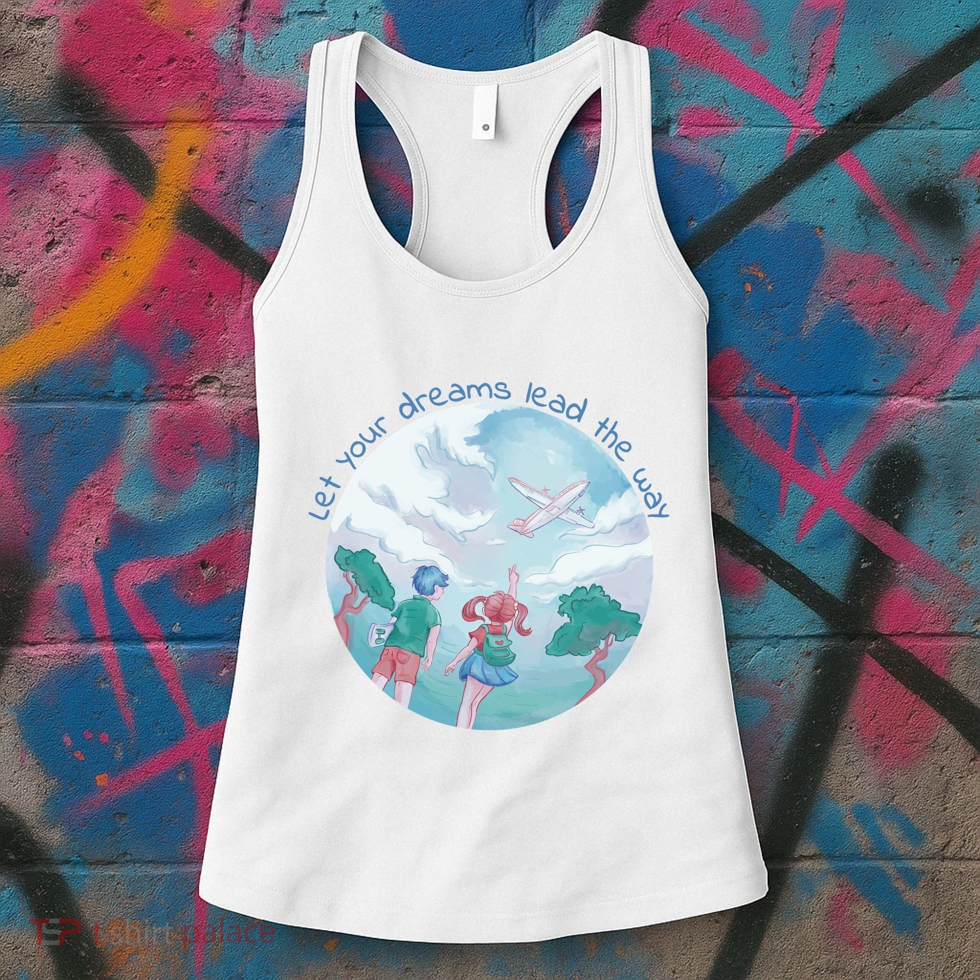 Let Your Dreams Lead The Way Travel Women's Tank Top