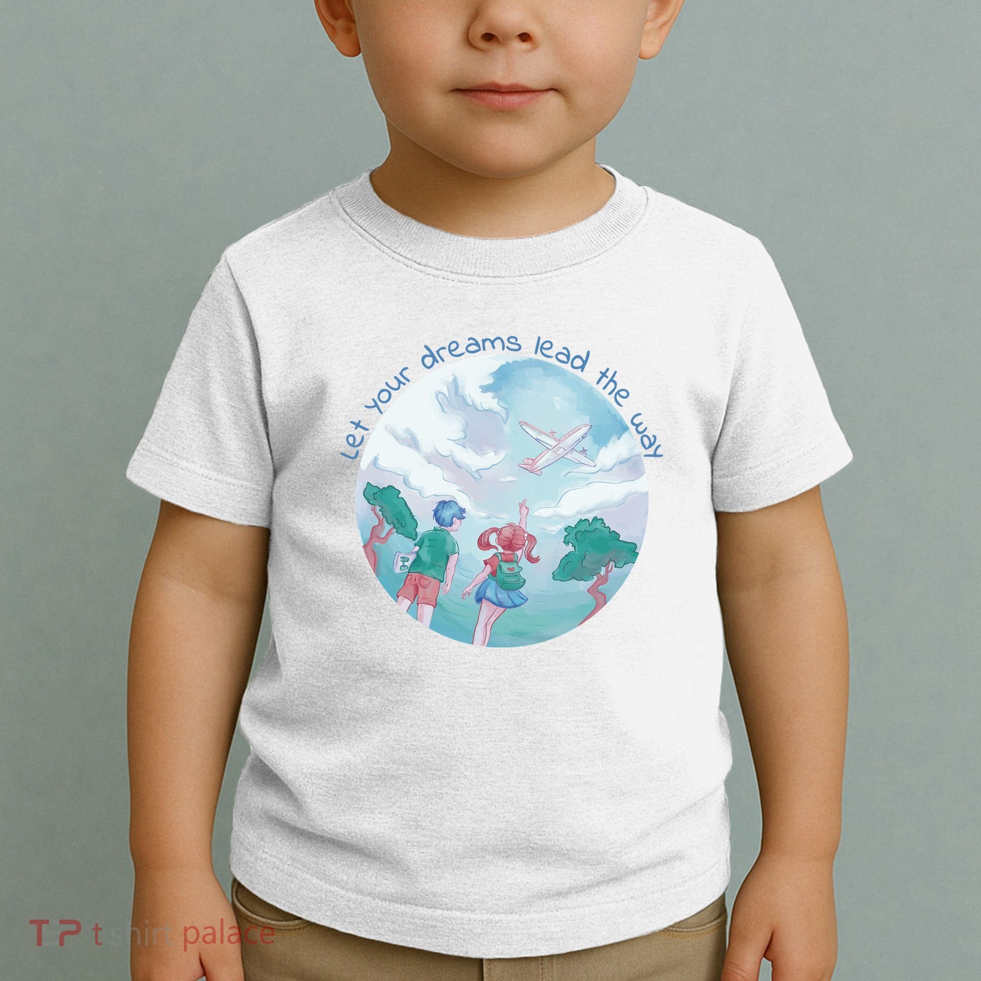 Let Your Dreams Lead The Way Travel Toddler T-Shirt