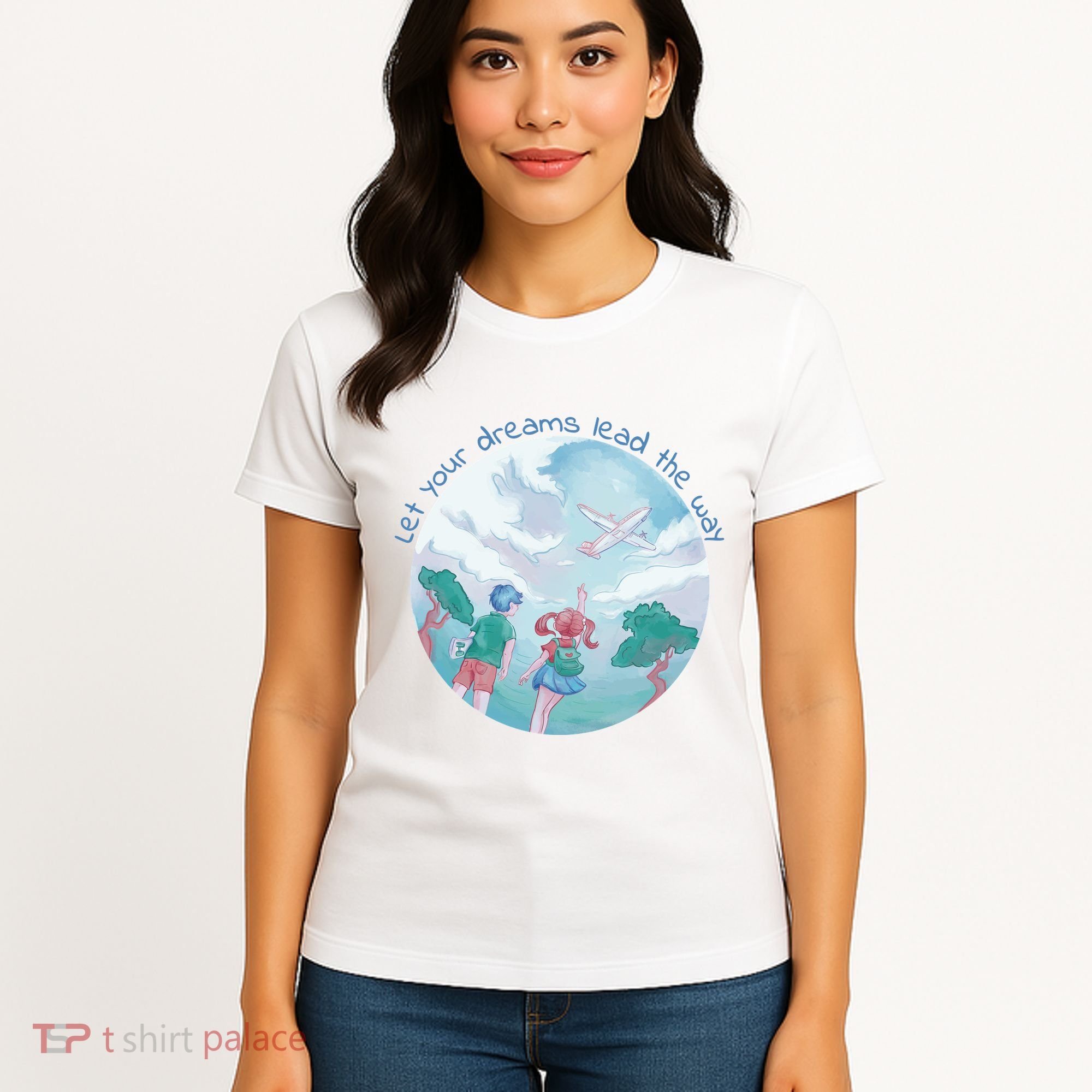 Let Your Dreams Lead The Way Travel Women's T-Shirt
