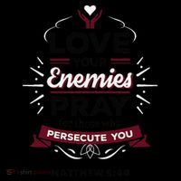 Love Your Enemies Pray For Those Who Persecute You Matthew Coffee Mug thumb 5