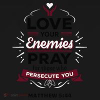 Love Your Enemies Pray For Those Who Persecute You Matthew Women's Tank Top thumb 5