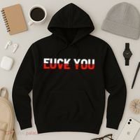 Love You Fuck You Love And Hate Hoodie thumb 3