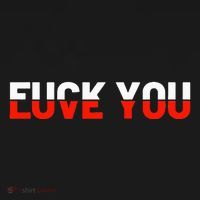 Love You Fuck You Love And Hate Coaster thumb 2