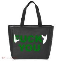 Lucky You F*ck You Funny St Patrick's Day Tote Bag thumb 0