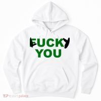 Lucky You F*ck You Funny St Patrick's Day Hoodie thumb 0