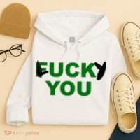 Lucky You F*ck You Funny St Patrick's Day Hoodie thumb 4