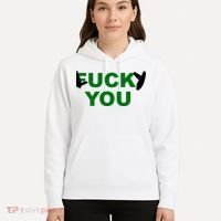 Lucky You F*ck You Funny St Patrick's Day Hoodie thumb 5