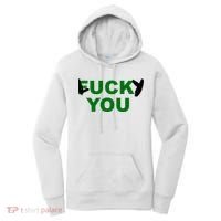Lucky You F*ck You Funny St Patrick's Day Women's Hoodie thumb 0