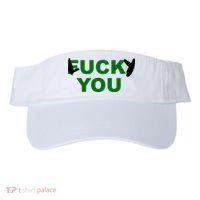 Lucky You F*ck You Funny St Patrick's Day Visor thumb 0
