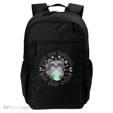 Leave Your Footprints Not Your Trash Earth Day Backpack