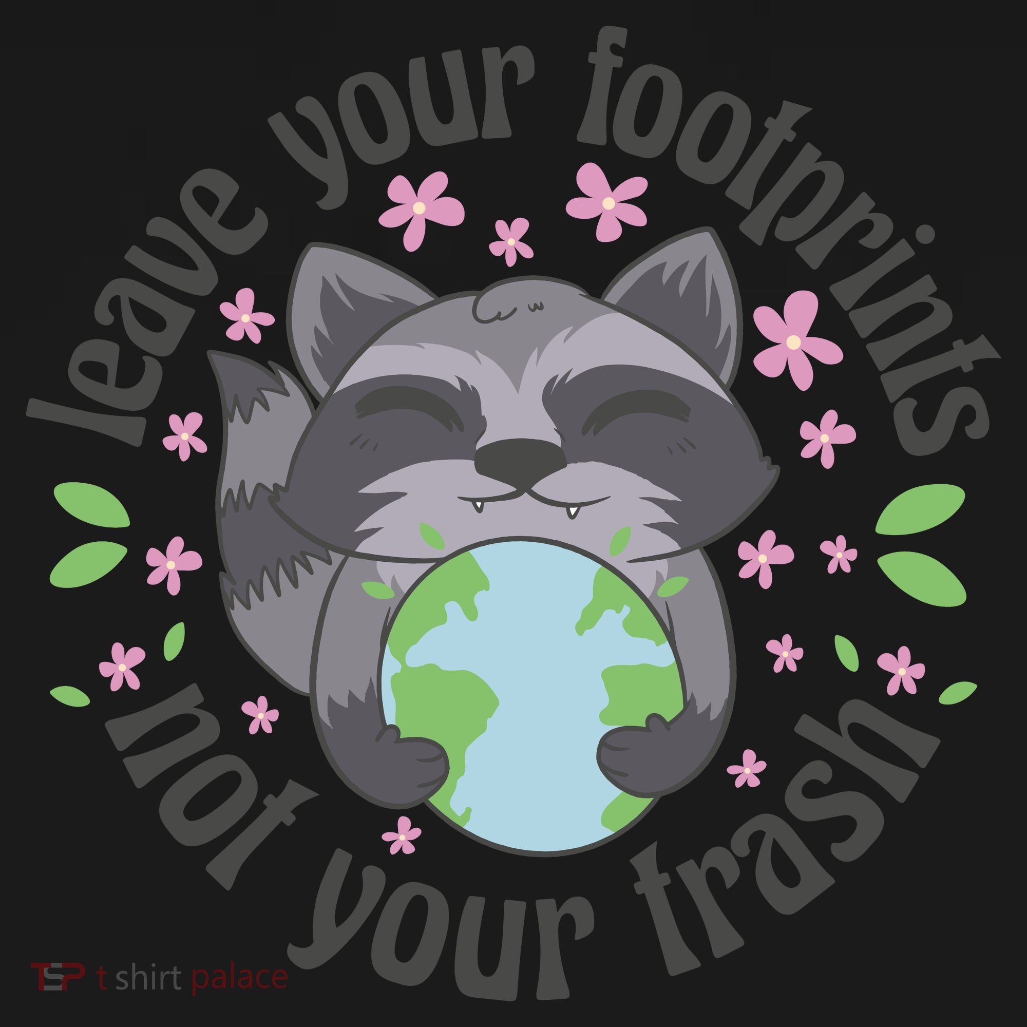 Leave Your Footprints Not Your Trash Earth Day Backpack