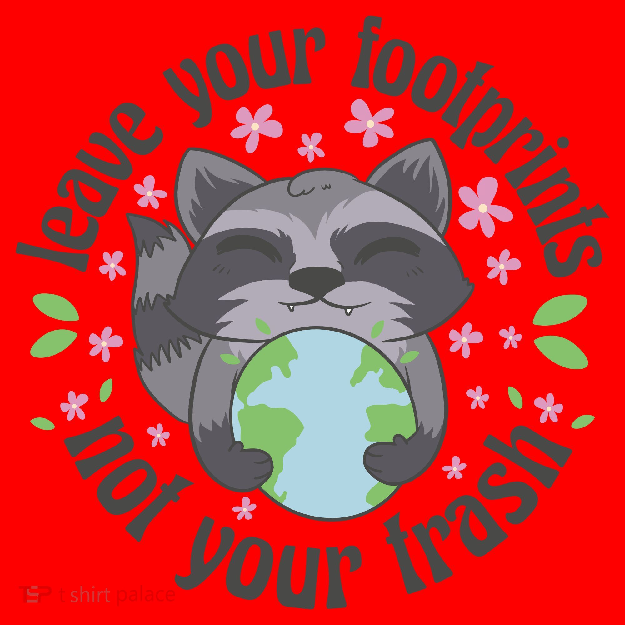Leave Your Footprints Not Your Trash Earth Day Santa Hat