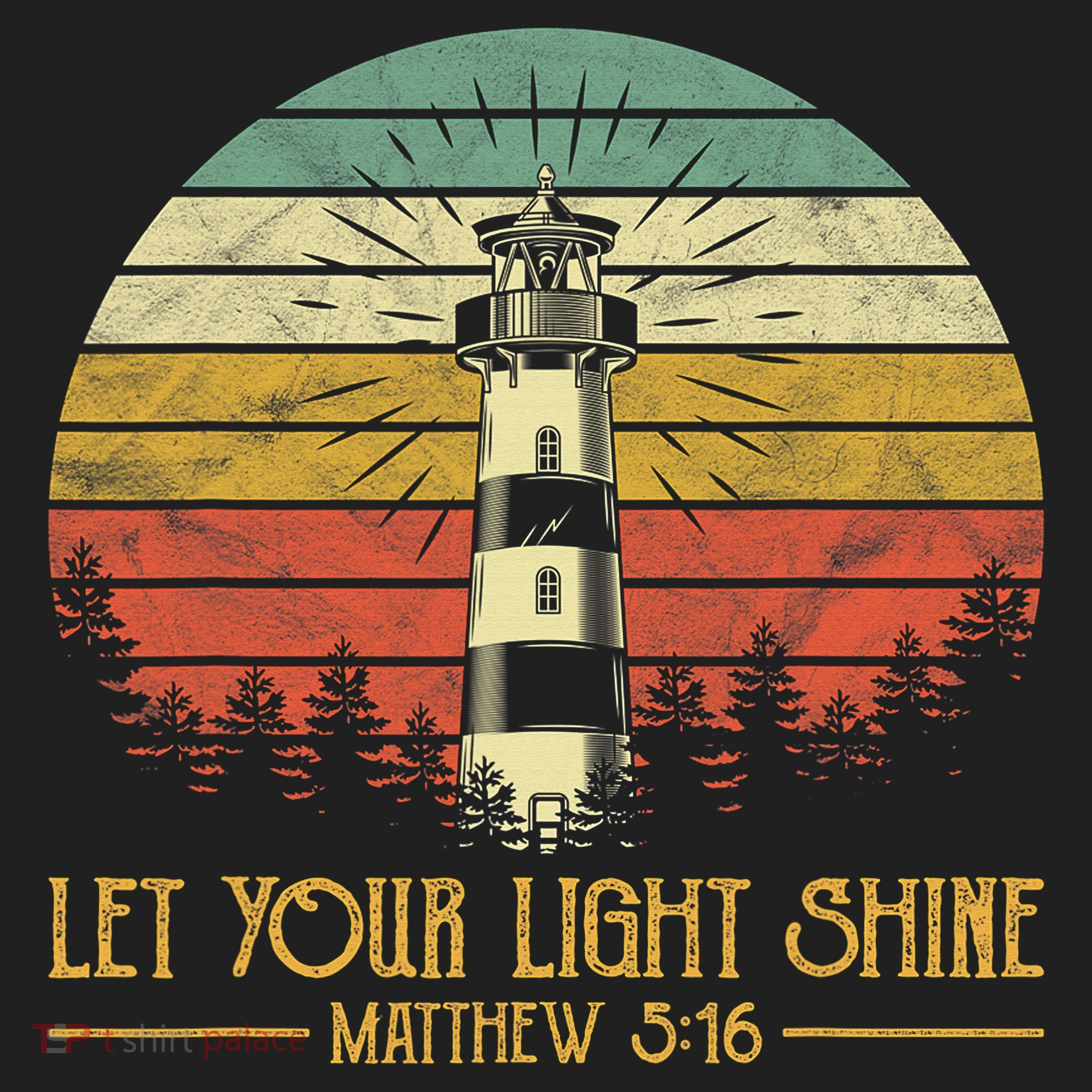Let Your Light Shine Lighthouse Christian  Beanie