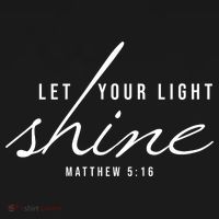 Let Your Light Shine Matthew 5:16 Apron thumb 3