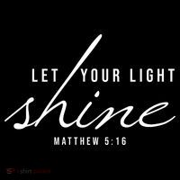Let Your Light Shine Matthew 5:16 Women's Hoodie thumb 2