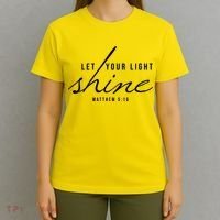 Let Your Light Shine Matthew 5:16 T-Shirt thumb 4