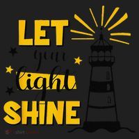Let Your Light Shine Christian Faith Jesus God Lighthouse Beanie thumb 2