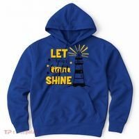 Let Your Light Shine Christian Faith Jesus God Lighthouse Hoodie thumb 0