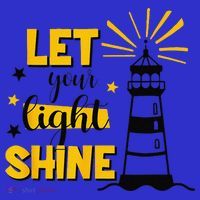 Let Your Light Shine Christian Faith Jesus God Lighthouse Baby Bodysuit thumb 2