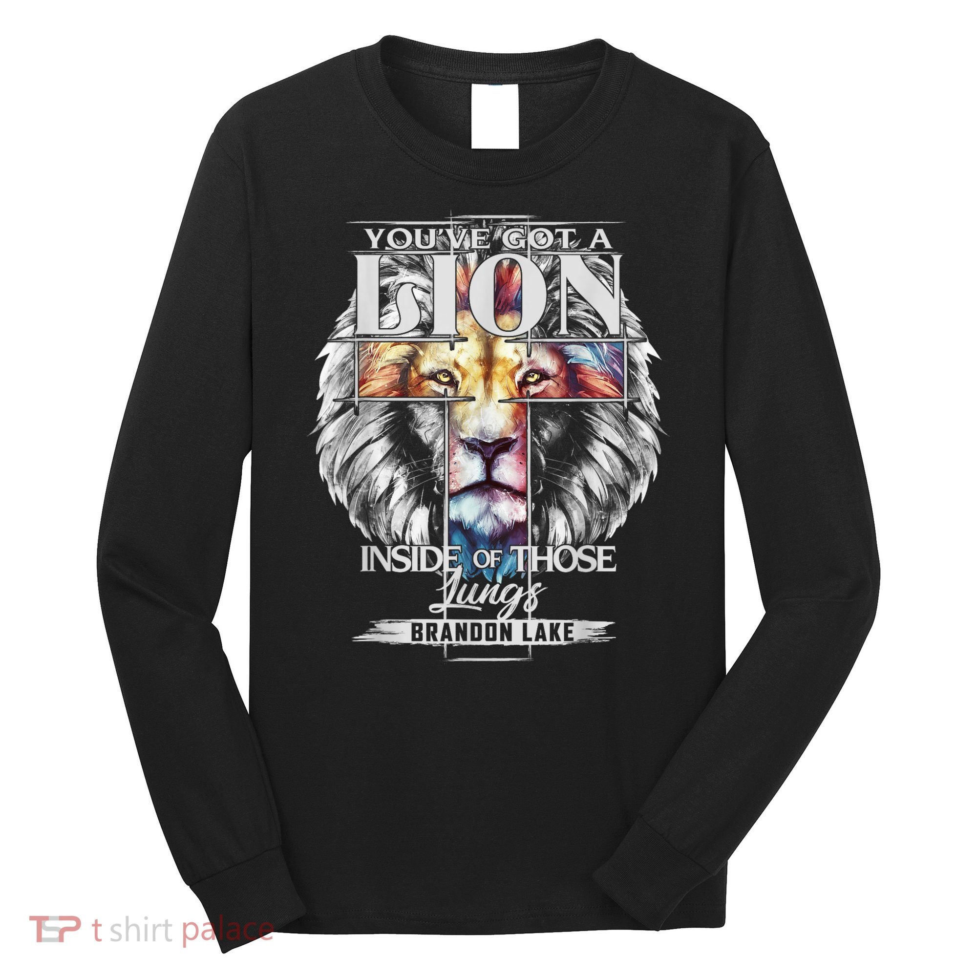 Let Your Lion Out Brandonlake Merch Praise Jesus Long Sleeve Shirt