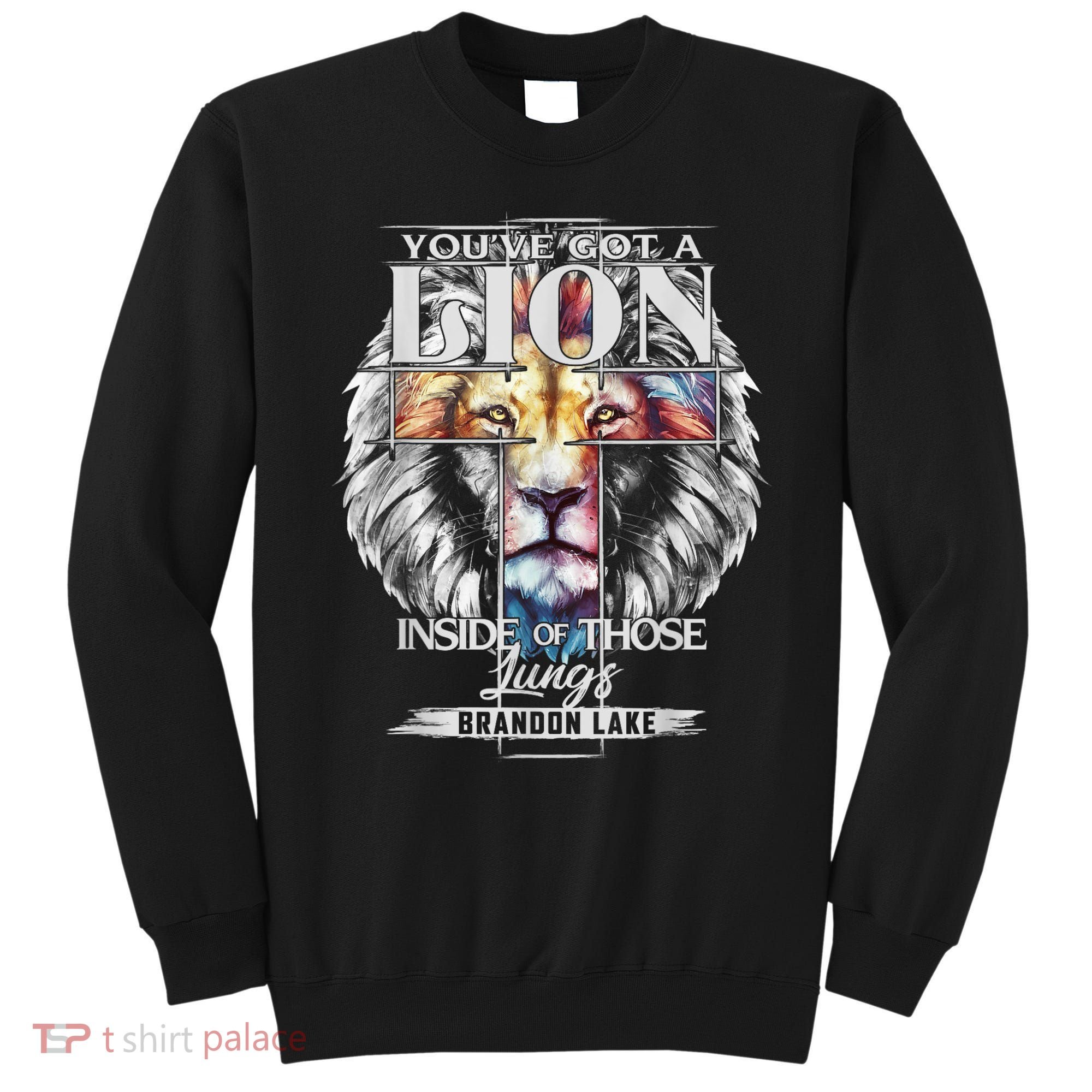 Let Your Lion Out Brandonlake Merch Praise Jesus Sweatshirt