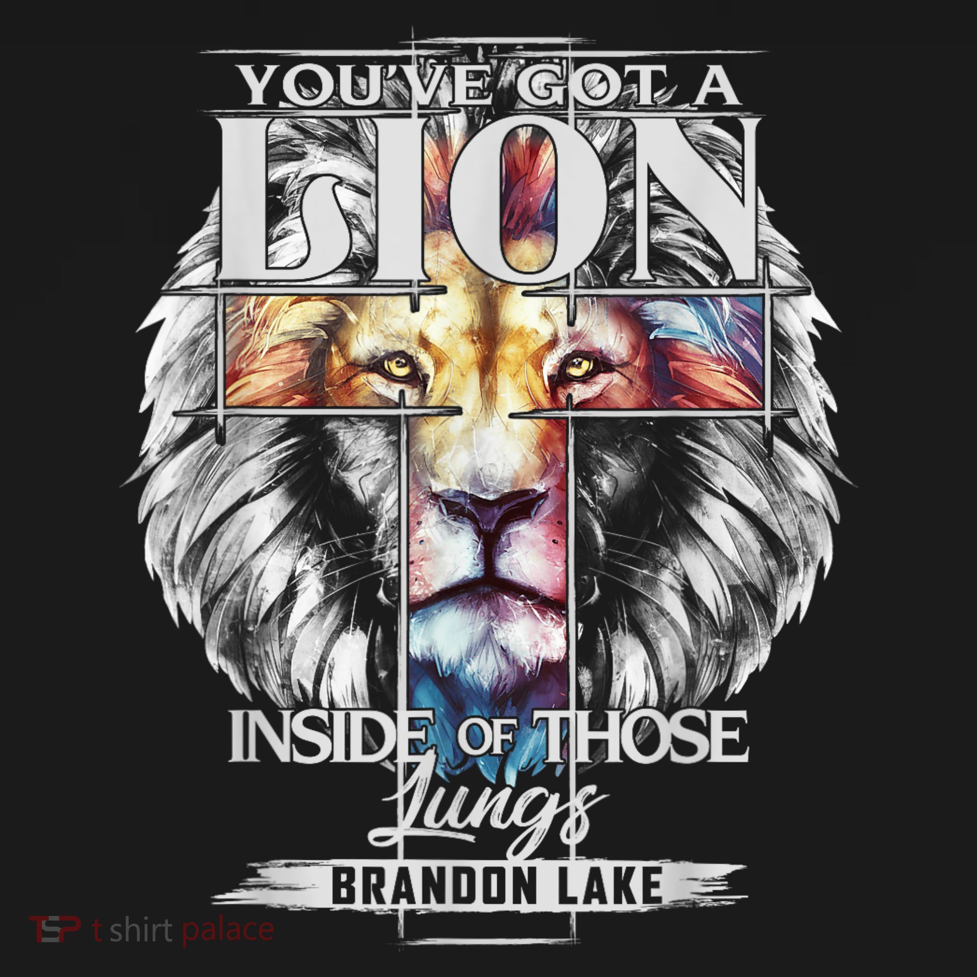 Let Your Lion Out Brandonlake Merch Praise Jesus T-Shirt