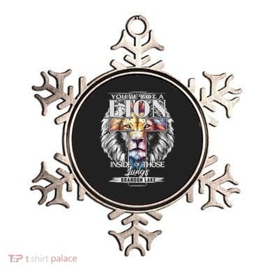 Let Your Lion Out Brandonlake Merch Praise Jesus Ornament