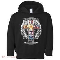 Let Your Lion Out Brandonlake Merch Praise Jesus Toddler Hoodie thumb 0