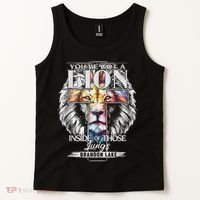 Let Your Lion Out Brandonlake Merch Praise Jesus Tank Top thumb 2