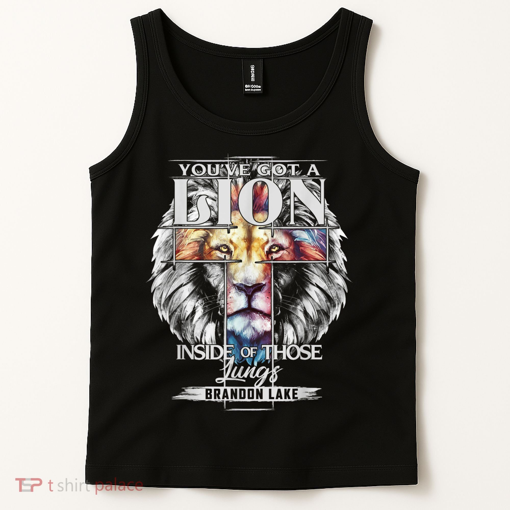 Let Your Lion Out Brandonlake Merch Praise Jesus Tank Top