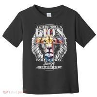 Let Your Lion Out Brandonlake Merch Praise Jesus Toddler T-Shirt thumb 0