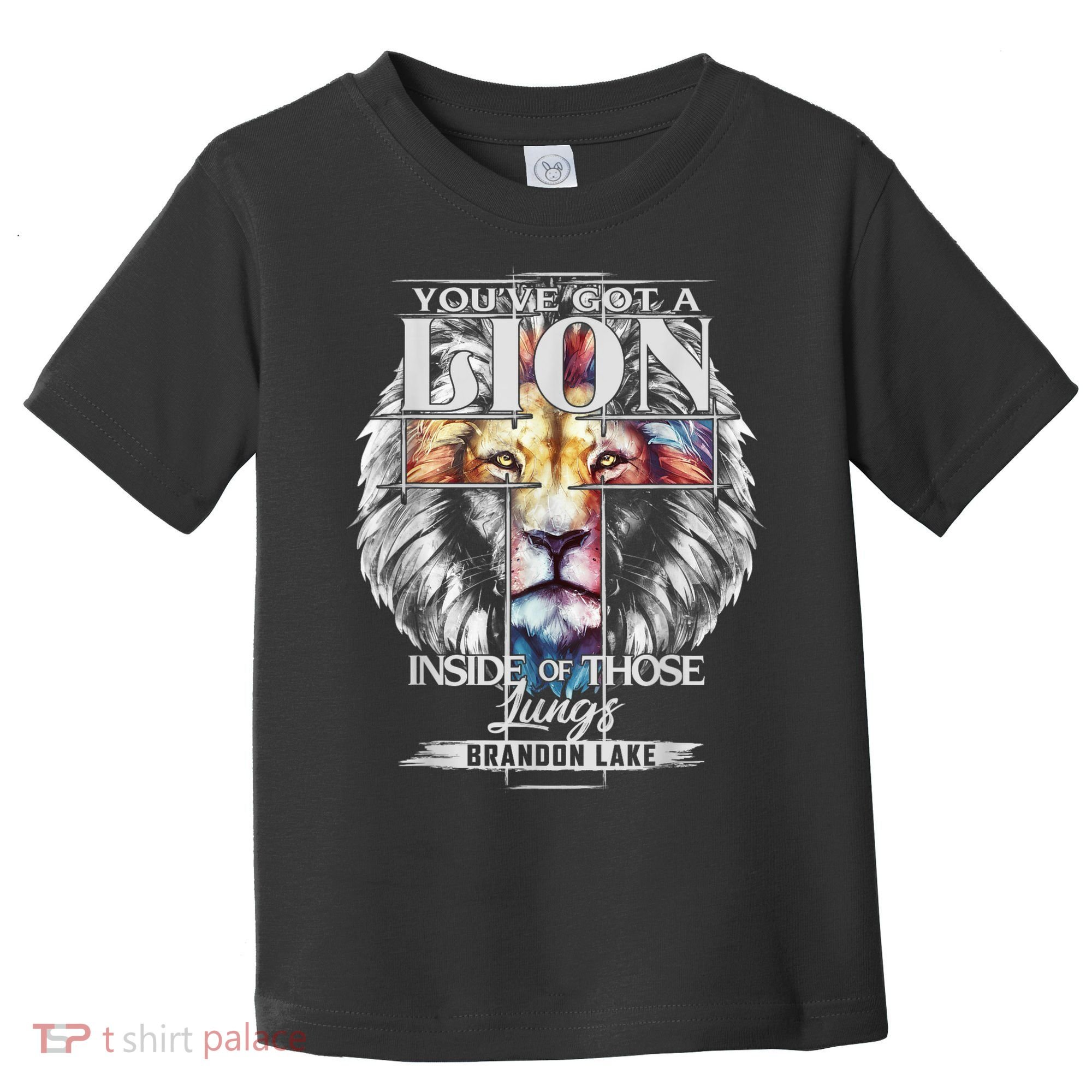 Let Your Lion Out Brandonlake Merch Praise Jesus Toddler T-Shirt