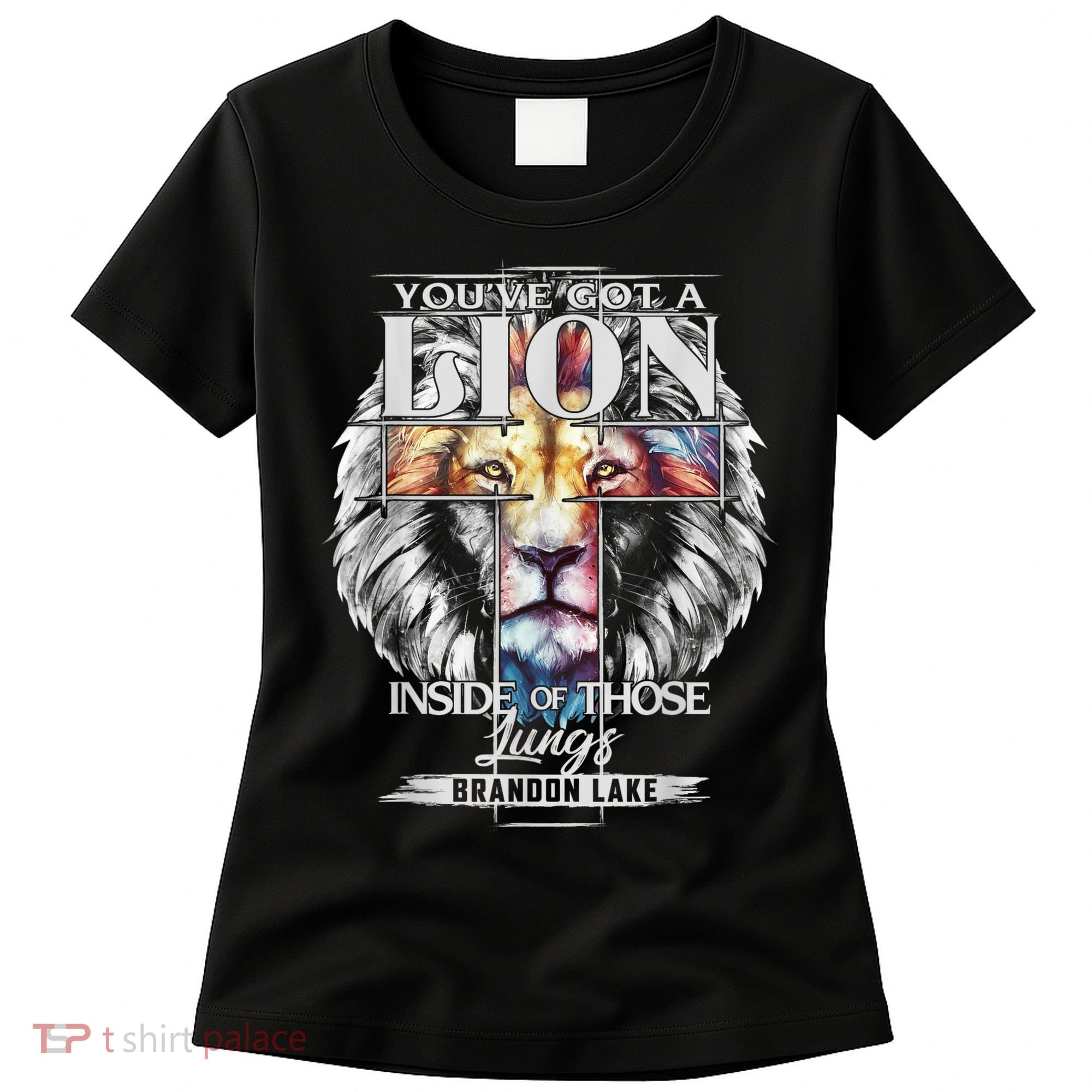 Let Your Lion Out Brandonlake Merch Praise Jesus Women's T-Shirt