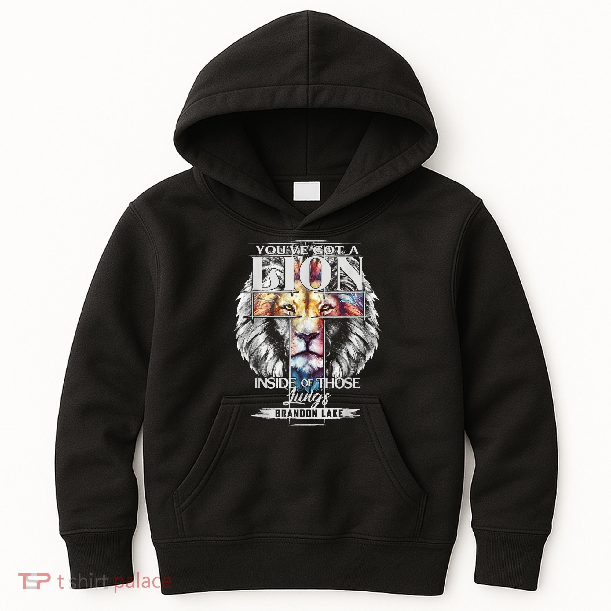Let Your Lion Out Brandonlake Merch Praise Jesus Kids Hoodie