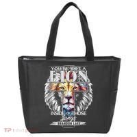 Let Your Lion Out Brandonlake Merch Praise Jesus Tote Bag thumb 0