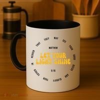 Let You Light Shine Matthew 5:16 Positive Bible Verse Coffee Mug thumb 4