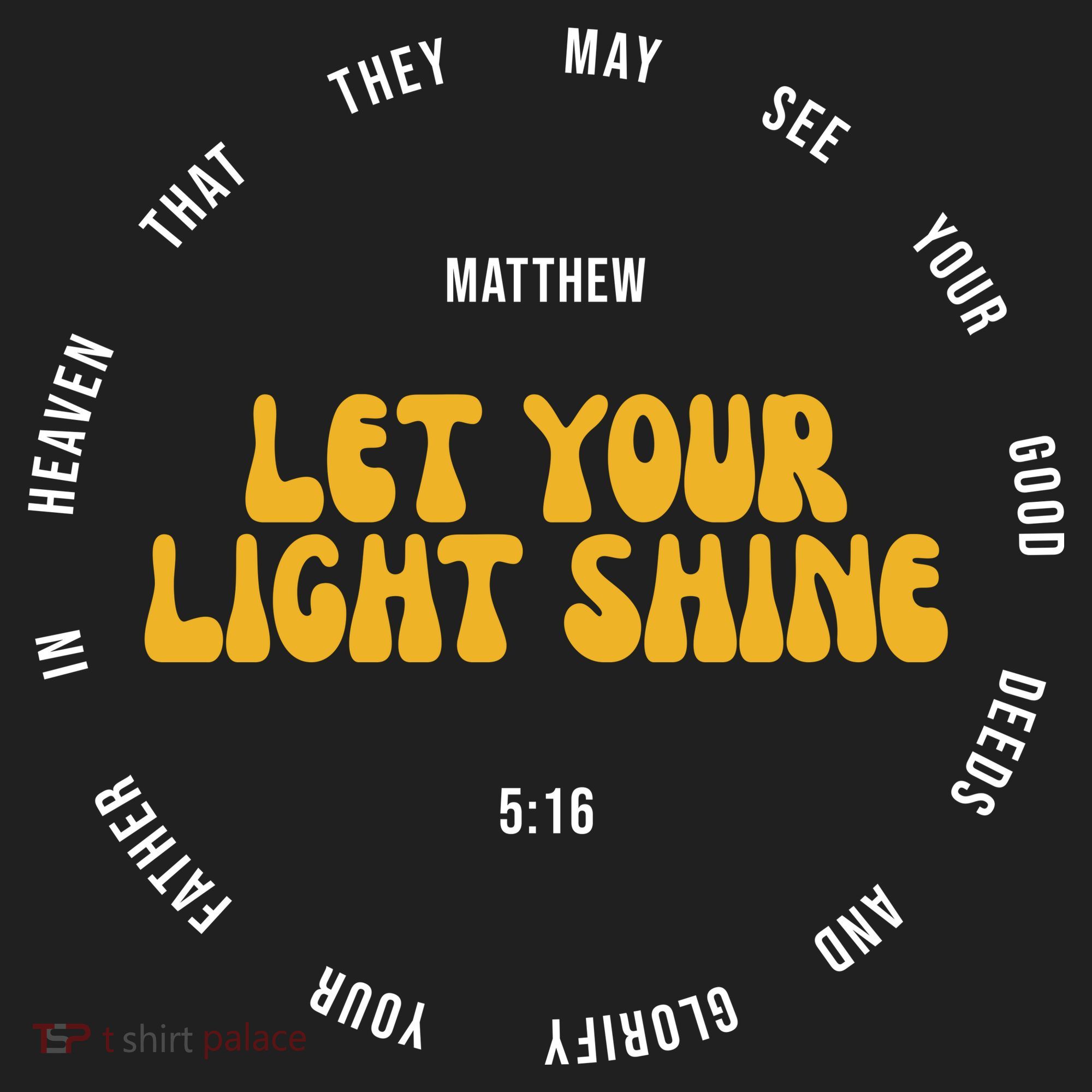 Let You Light Shine Matthew 5:16 Positive Bible Verse Beanie