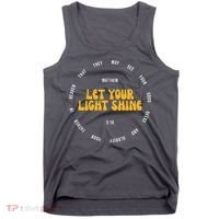 Let You Light Shine Matthew 5:16 Positive Bible Verse Tank Top thumb 0