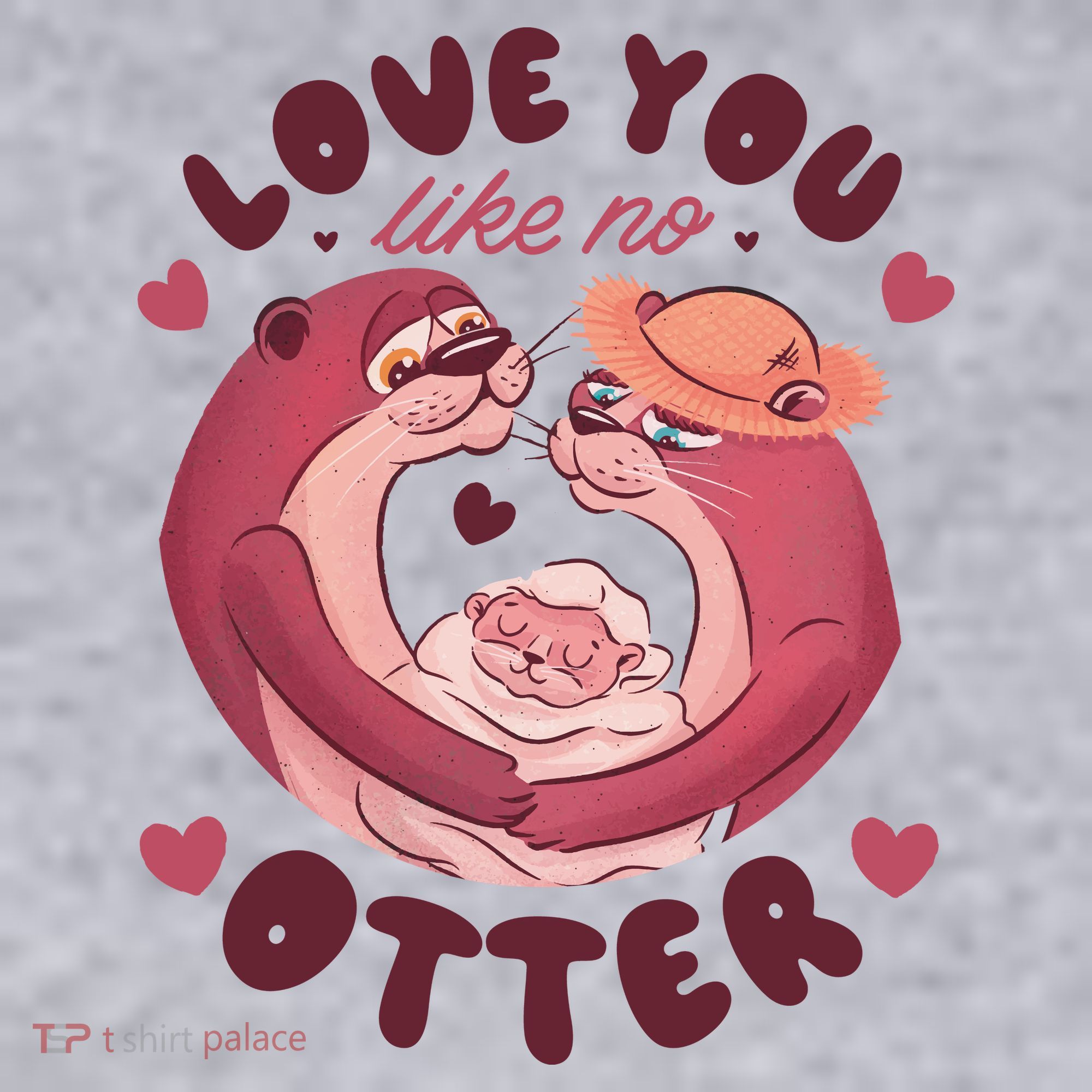 Love You Like No Otter Cute Women's Sweatshirt
