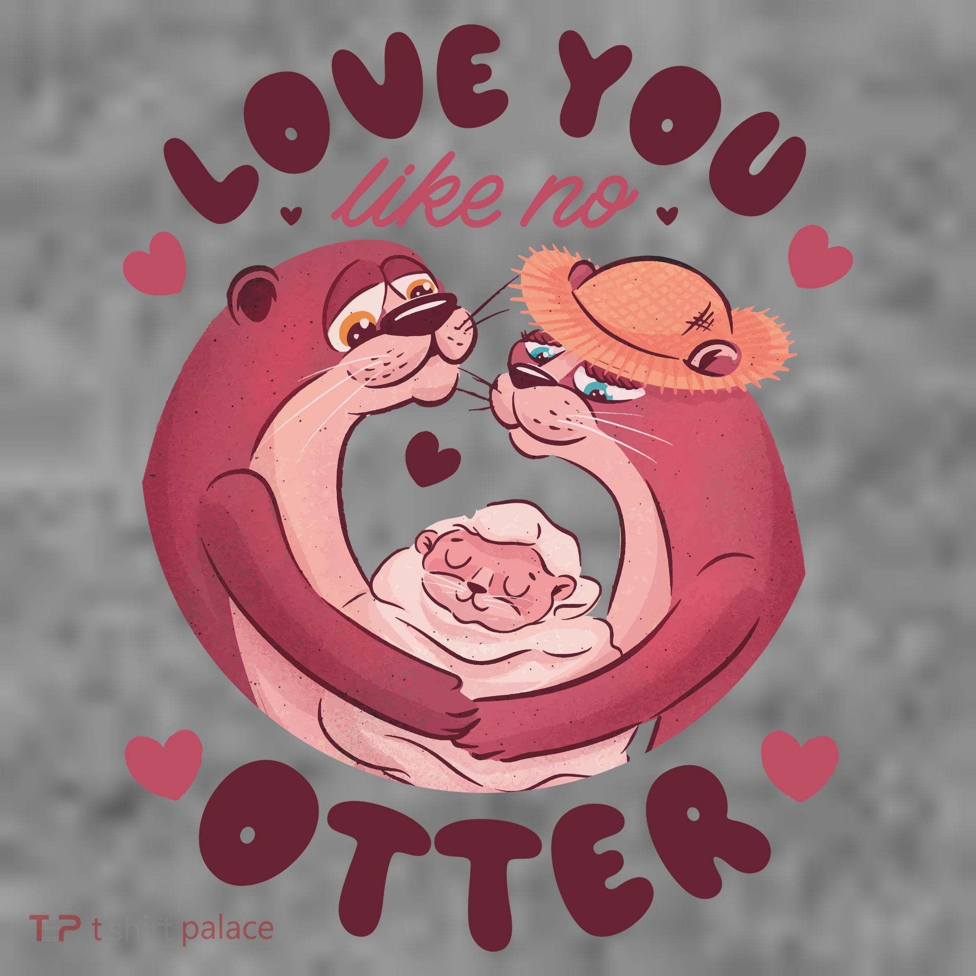 Love You Like No Otter Cute Toddler Hoodie