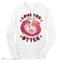 Love You Like No Otter Cute Long Sleeve Shirt thumb 0