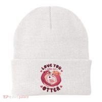 Love You Like No Otter Cute Beanie thumb 0