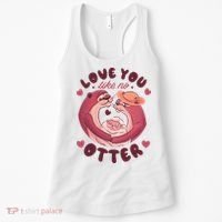 Love You Like No Otter Cute Women's Tank Top thumb 0